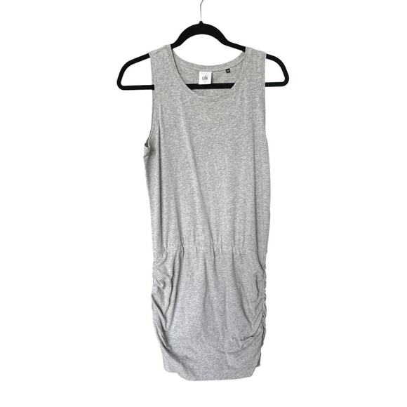 Women's CAbi Everyday Ruched Jersey Knit Tank Dress Size Small - Picture 3 of 9